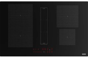 Franke Maris FMA 8381R HI Εστία Απορρόφησης 83x52εκ Μαύρο Γυαλί
