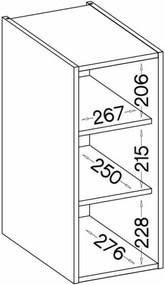 Ντουλάπι κουζίνας Μαύρο