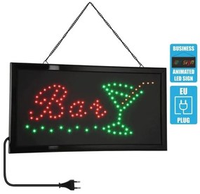Διακοσμητικό Φωτιστικό Led Πινακίδα Bar 75690 Globostar-75690-Πολύχρωμο 75690