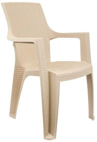 Καρέκλα Mega Fylliana Μπέζ 58x58x90 εκ. 58x58x90 εκ.