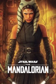 Αφίσα Star Wars: The Mandalorian - Ahsoka Tano, (61 x 91.5 cm)