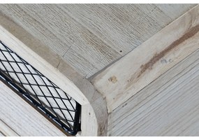 Τηλεόραση DKD Home Decor Μέταλλο Ξυλο παουλόβνια (115 x 61 x 43 cm)