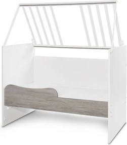 BED MULTI 190/72 COLOUR WHITE/ARTWOOD