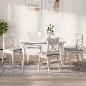 Μαξιλάρια καθισμάτων 4 pcs Ανοιχτό γκρι 40 x 40 x 3 cm