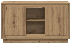 vidaXL Μπουφές Αρτισιανή Δρυς 102x35x60 εκ. από Επεξεργασμένο Ξύλο