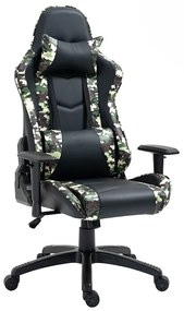 A6350 ARMY ΠΟΛΥΘΡΟΝΑ GAMING ZITA PLUS 70X55X49-126/59-135εκ.