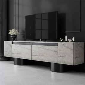 Megapap Έπιπλο Τηλεόρασης Haven Travertine 180x30x50εκ.