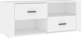 vidaXL Έπιπλο Τηλεόρασης Λευκό 100 x 35 x 40 εκ. Επεξ. Ξύλο