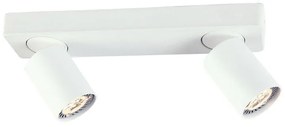 Φωτιστικό Οροφής Σποτ RA302S32WH 2XGU10 32Χ7Χ11White Aca Decor Aluminium