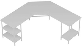 Γραφείο Γωνιακό Power 506MNR3355 180/180x60x76cm White