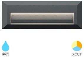 Φωτιστικό Επίτοιχο Braytron BG38-01982 Γκρι (Grey) CCT3