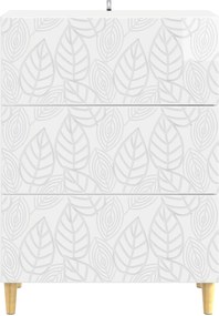 vidaXL Ντουλάπι με Συρτάρια 66 x 34,5 x 90 εκ Επεξεργασμένο Ξύλο
