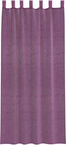 vidaXL Κουρτίνες Voile με Θηλιές 2 τεμ. Μωβ 140x225 εκ.