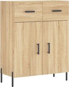 vidaXL Ντουλάπι Sonoma Δρυς 69,5 x 34 x 90 εκ. από Επεξεργασμένο Ξύλο