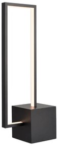 Πορτατίφ LED Aca Aelia PN30LEDTBK Black Matt