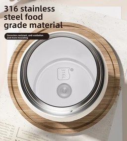 Φορητό παγούρι-θερμός - 600ml - 696420 - White