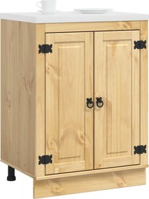 vidaXL Ντουλαπιού (Cabinet) SKI Μέλι Καφέ 60 x 46 x 81,5 εκ