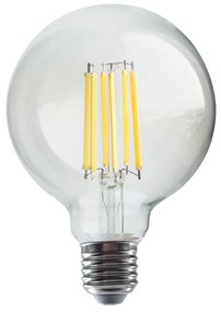 LED FILAMENT E27 G95 12W 2700K 230V AC 1540LM RA80 - PALA9512WW - 2700K - PALA9512WW