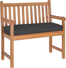 vidaXL Μαξιλάρι Μαύρο 100 x 40 x 8 εκ Ύφασμα Όξφορντ