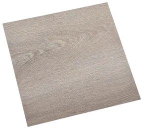 vidaXL Δάπεδο Αυτοκόλλητο Taupe 55 τεμ. 5,11 μ² από PVC