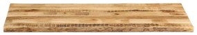 vidaXL Επιφάνεια Τραπεζιού 140x60x2,5 εκ. Live Edge Μασίφ Ξύλο Μάνγκο
