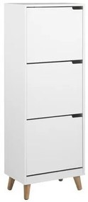 Παπουτσοθήκη Oakland B102, Άσπρο, 47x134x30cm, Ινοσανίδες μέσης πυκνότητας