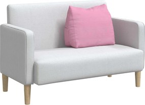 vidaXL Μαξιλάρι Πλάτης Ροζ 60 x 20 x 50 εκ. ύφασμα