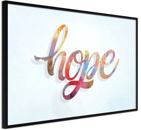 Αφίσα - Colourful Hope - 60x40 - Μαύρο - Χωρίς πασπαρτού