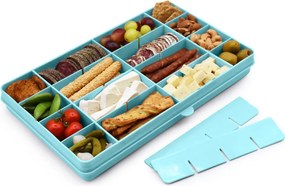 Φαγητοδοχείο Με Χωρίσματα Melii Box XL Blue 19110