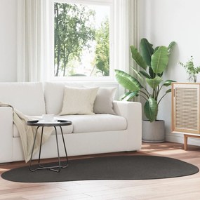 vidaXL Χαλί ""HUARTE"" με Κοντή Πέτρα και Πλενόμενο Ανθρακί 140x200 εκ.