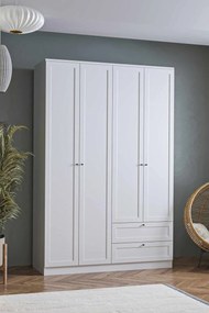 Wardrobe Terra 210 White