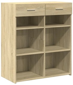 vidaXL Ντουλάπι Sonoma Δρυς 80x42,5x93 εκ. από Επεξεργασμένο Ξύλο