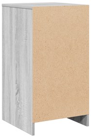 vidaXL Μπουφές Γκρι Σονομα 40x41x75 εκ. Επεξεργασμένο Ξύλο