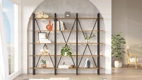 Βιβλιοθήκη Atlantic Πεύκο GAVARA 219.6x34x180