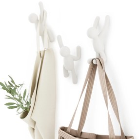 Umbra σετ 3 κρεμάστρες τοίχου/λευκό/Buddy Hooks 318165-660