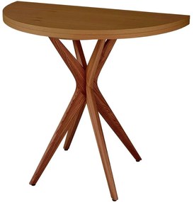 Τραπέζι Επεκτεινόμενο Jubi JUBITEXHROAK Φ90x75cm Oak Mdf, Wood