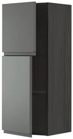 METOD ντουλάπι τοίχου με ράφια/2 πόρτες, 40x100 cm 594.670.44