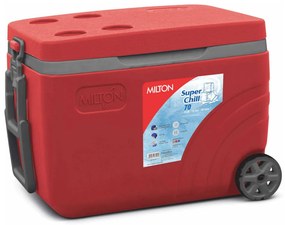 Ψυγείο Ισοθερμικό Milton Super Chill 65.5lt Κόκκινο 13064