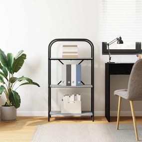 vidaXL Ράφι Βιβλίων 3 επιπέδων 60 x 30 x 109 εκ Επεξεργασμένο ξύλο