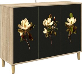 vidaXL Πλαϊνό γραφείο BREMEN Sonoma 102 x 33 x 75 εκ.