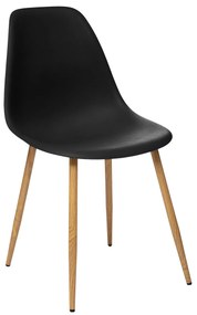Καρέκλα Τραπεζαρίας (46x52x86) A-S Taho Black 157268I