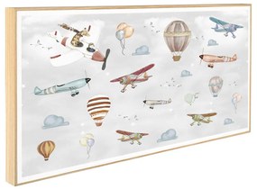 Παιδικό Κάδρο Αεροπλάνα KDP9 30x60cm
