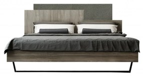 SB-00577 Κρεβάτι "ΜΟΡΦΕΑΣ" Διπλό σε χρώμα σταχτί-γκρι ανοιχτό 160x200
   , 1 Τεμάχιο
