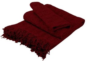 Ριχτάρι Σενίλ Cherry Μονοθέσιο 180x180εκ.