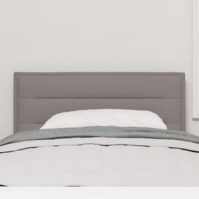 vidaXL LED κεφαλάρι Taupe ύφασμα