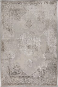 Χαλί Gossip 6341F SL Grey-Beige P Vizon Βιοκαρπέτ 67X220cm