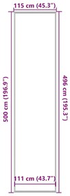 ΠΑΤΑΚΙ ΕΙΣΟΔΟΥ ΜΑΥΡΟ 115 X 500 ΕΚ. 4105567