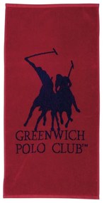 Πετσέτα Γυμναστηρίου 3032 Red-Blue Greenwich Polo Club Γυμναστηρίου 45x90cm 100% Βαμβάκι