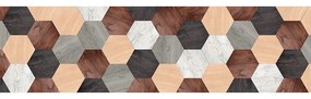 Mixed Wood - XL διάδρομος βινυλίου (Κατόπιν παραγγελίας 30 ημέρες) - 83171