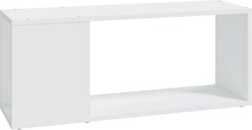 vidaXL Έπιπλο Τηλεόρασης Λευκό 80 x 24 x 32 εκ. από Επεξ. Ξύλο